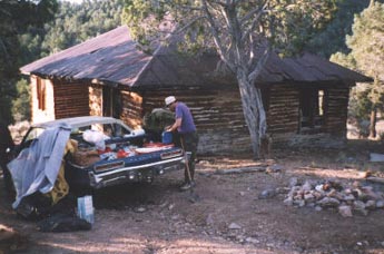 camping in Goldsprings, Utah