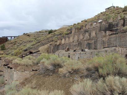 the mill was burned by vandals